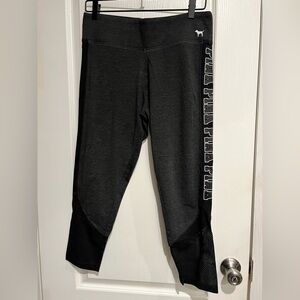 Victoria's Secret Gray Leggings with Elastic Waistband